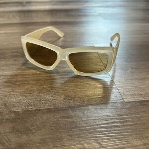 Cream sunglasses